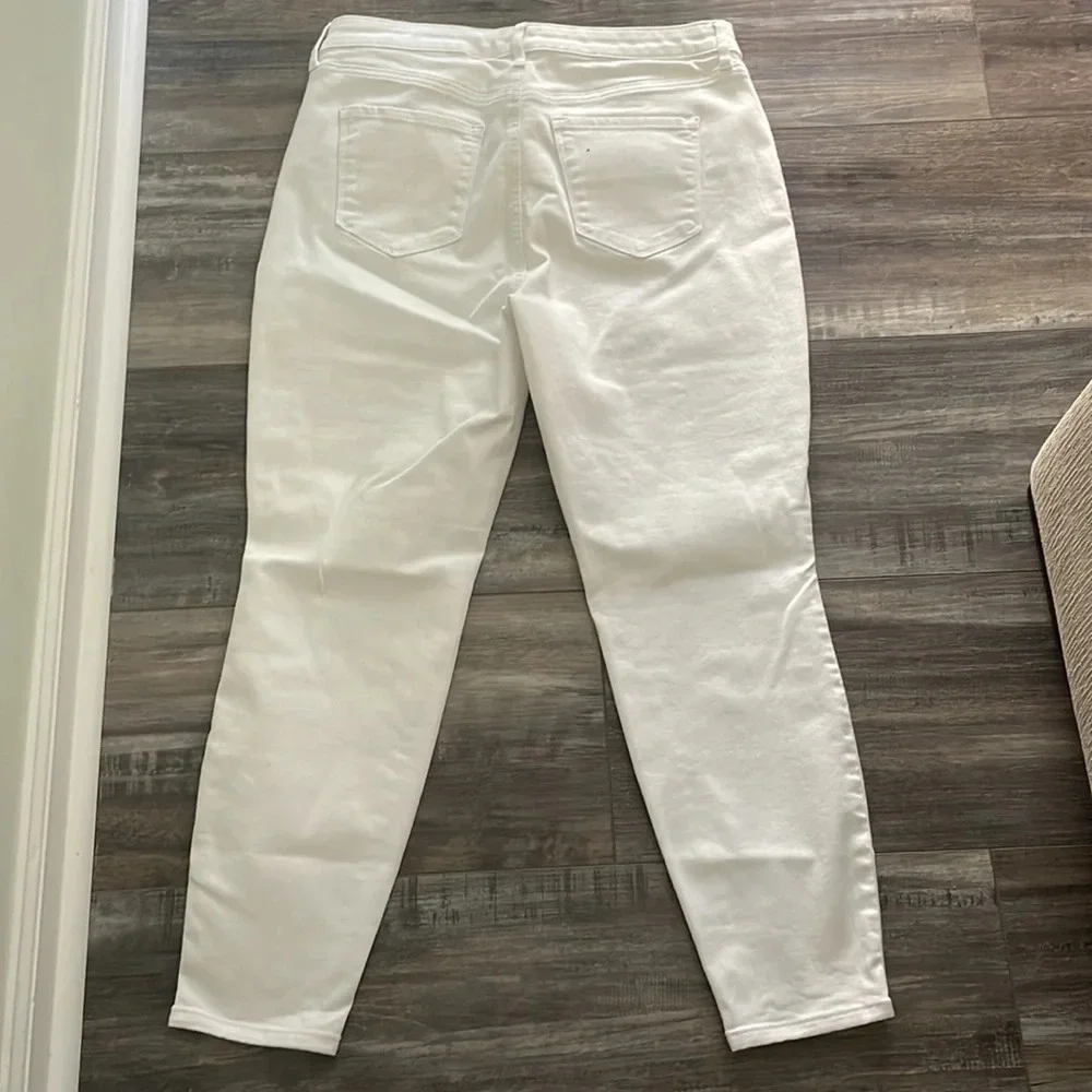 Talbots Flawless Women's High-waist Jegging White Size 12